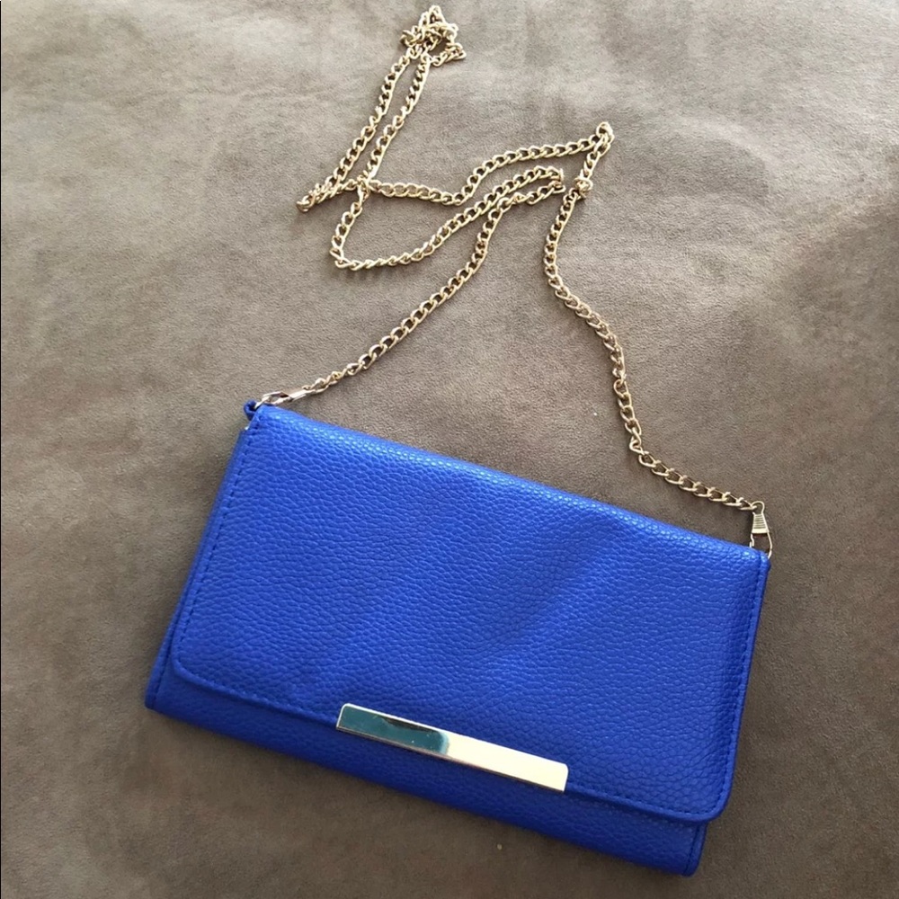 Royal Blue clutch wallet
